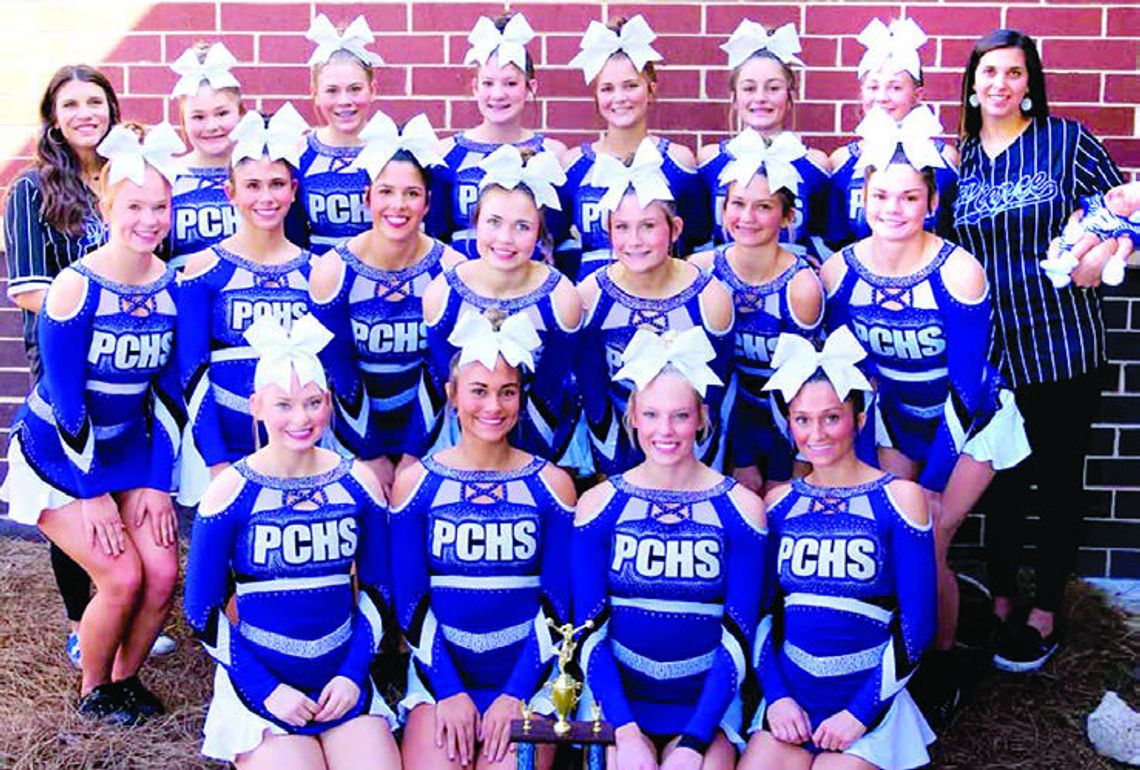 PCHS Competition Cheer Team wins two events