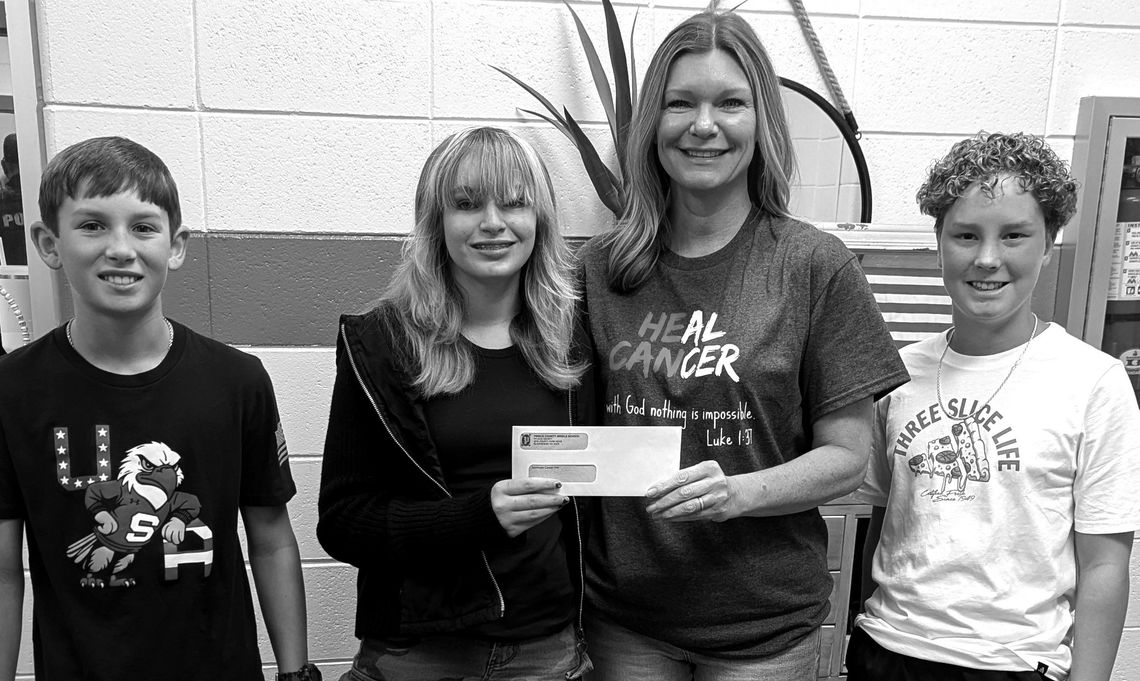PCMS Jr. Beta raises $3,700 for SECU