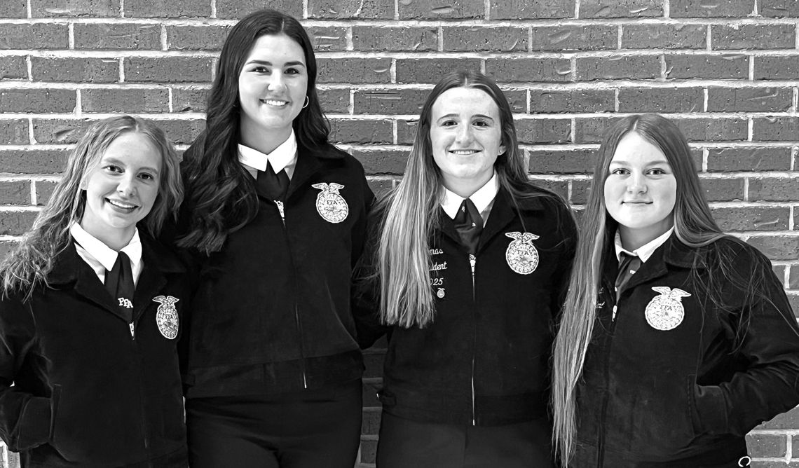 Pierce FFA sales team places second in region