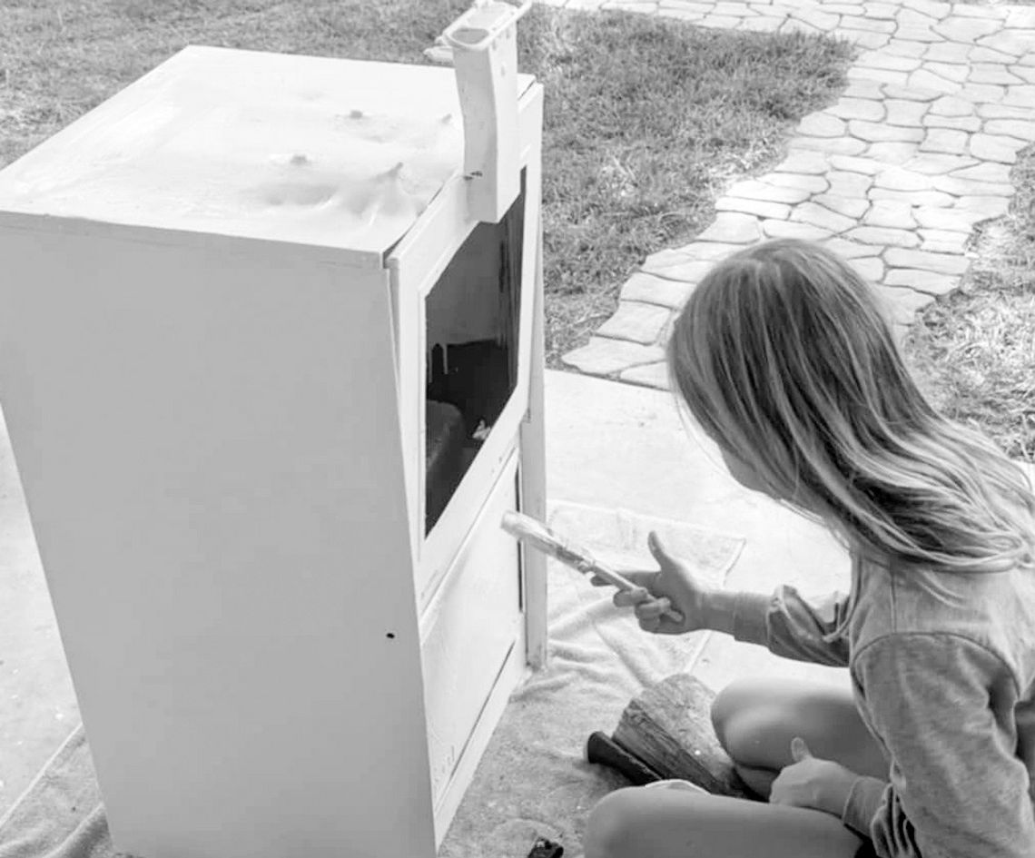 Pierce Girl Scout Kate Joiner creates lending library at Laura Walker park