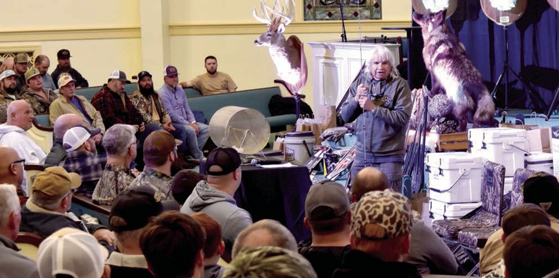 Pro angler Houston speaks at annual Venison Supper