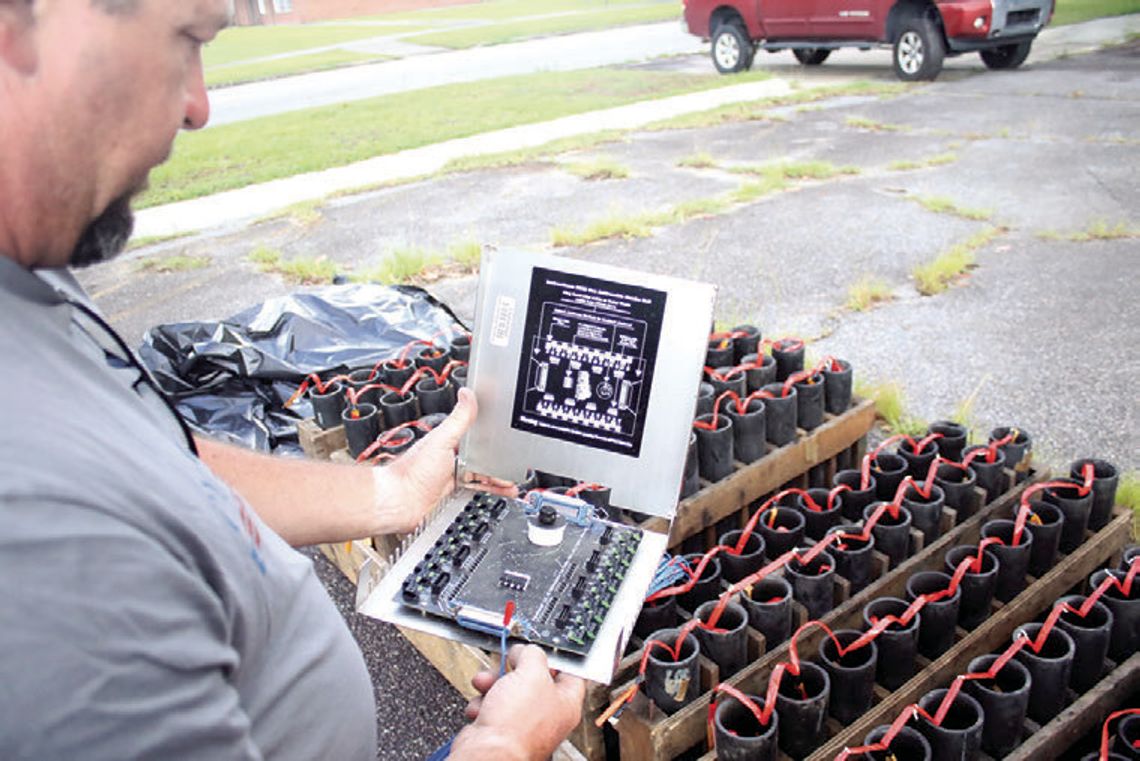 Pyrotec’s labor of love for a fireworks shows