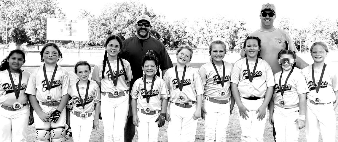 Rec Dept. 10u softball champions