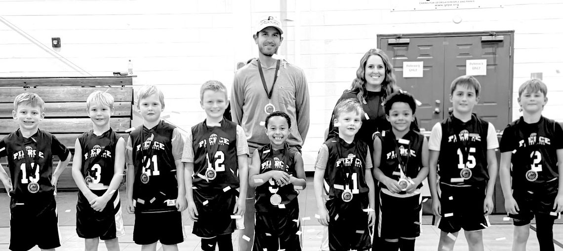 Rec Dept. basketball champions and MVPs recognized