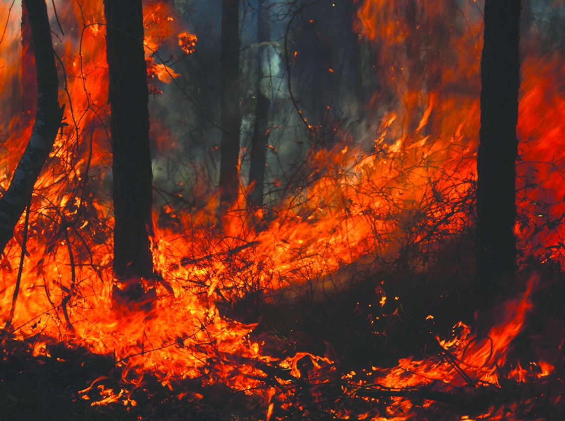 Record drought fueling fire