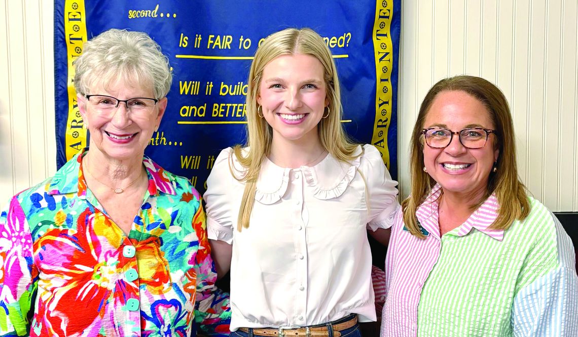 Rotary hears from Dr. Stewart Rotary hears from Dr. Stewart