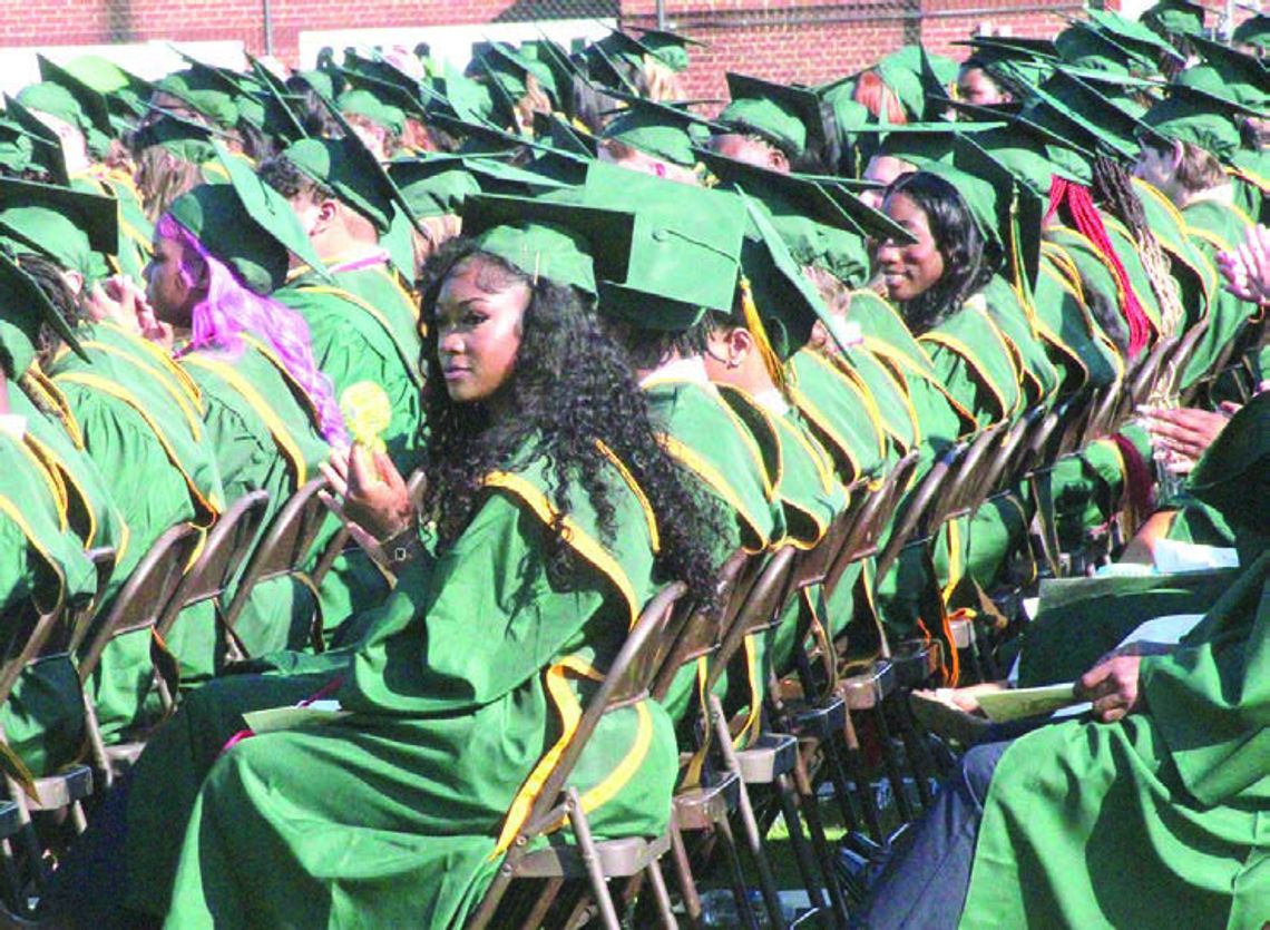 Sanders leads 353 in WCHS ceremony
