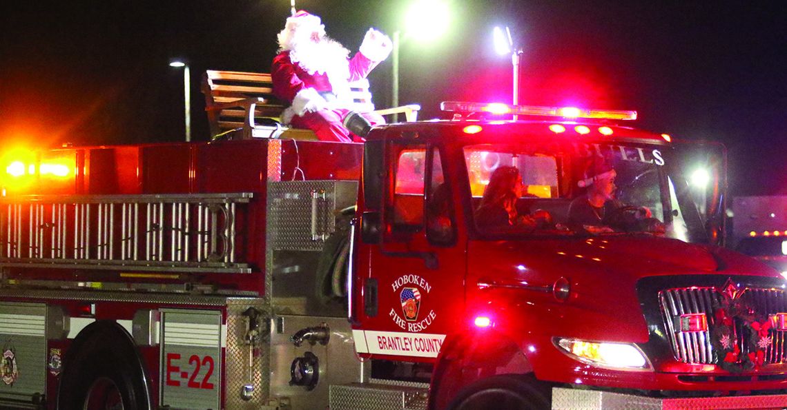 Santa makes pass through Hoboken