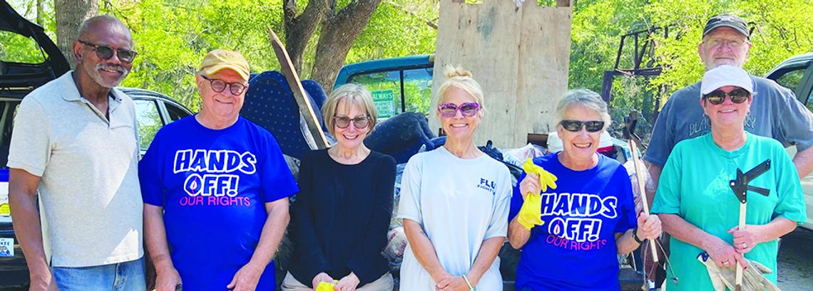 Satilla Dems clean up river