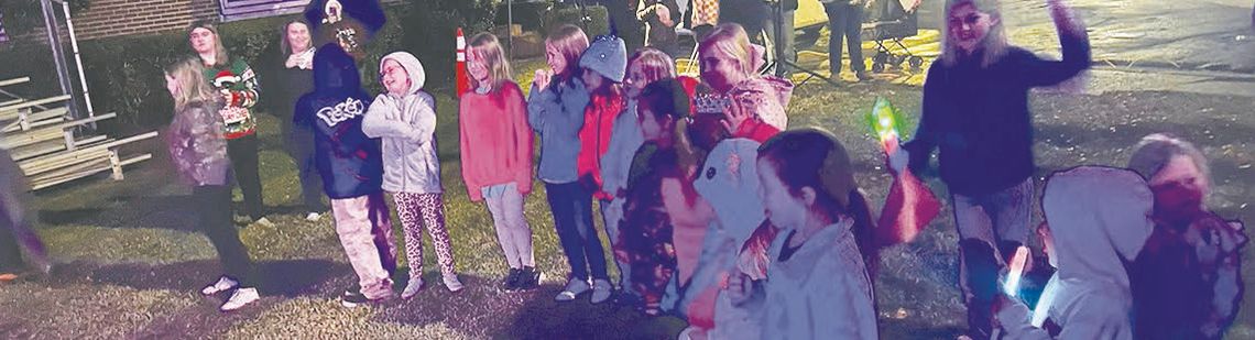 Scenes from Christmas tree lighting