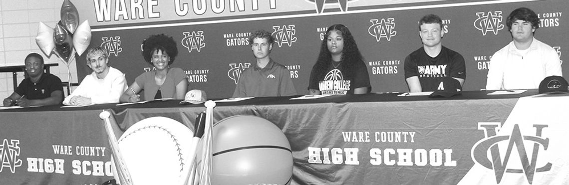 Seven WCHS athletes sign to play collegiately