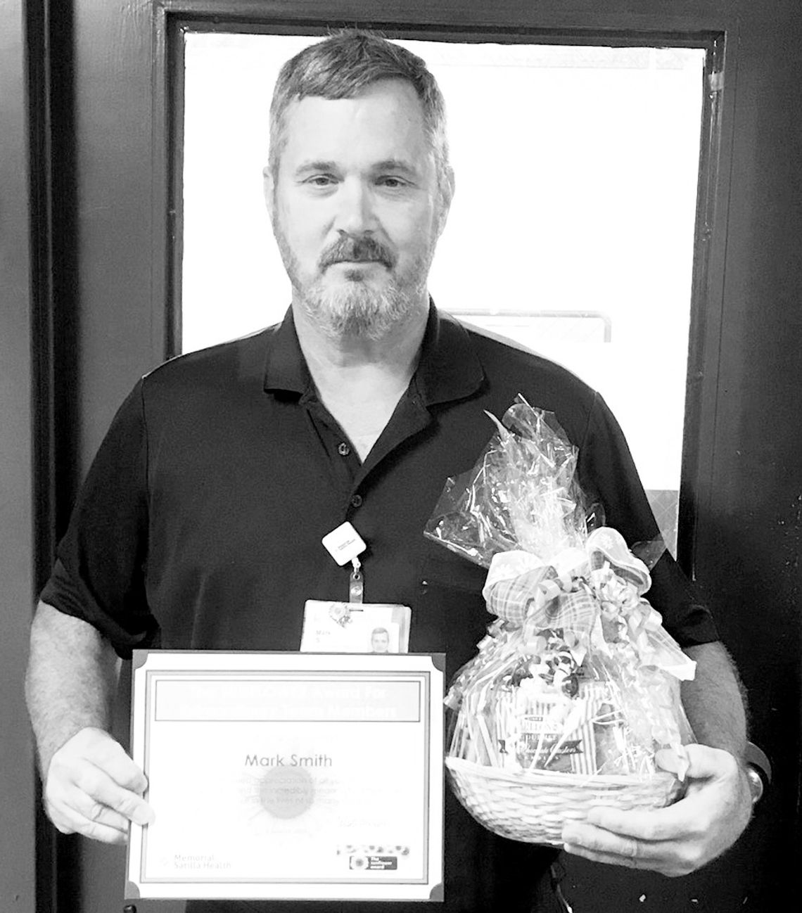 Smith receives award Smith receives award