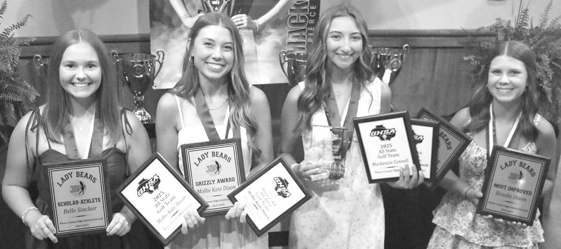 State champion golfers recognized State champion golfers recognized