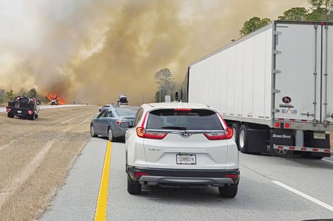 Suspicious fire torches 180 acres