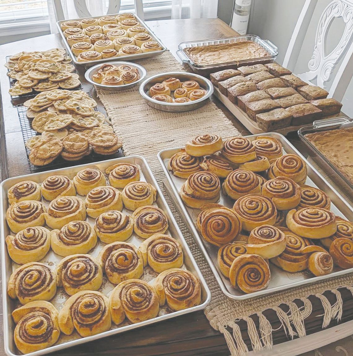 Sweet treats at Hacklebarney Bake Stand Sweet treats at Hacklebarney Bake Stand