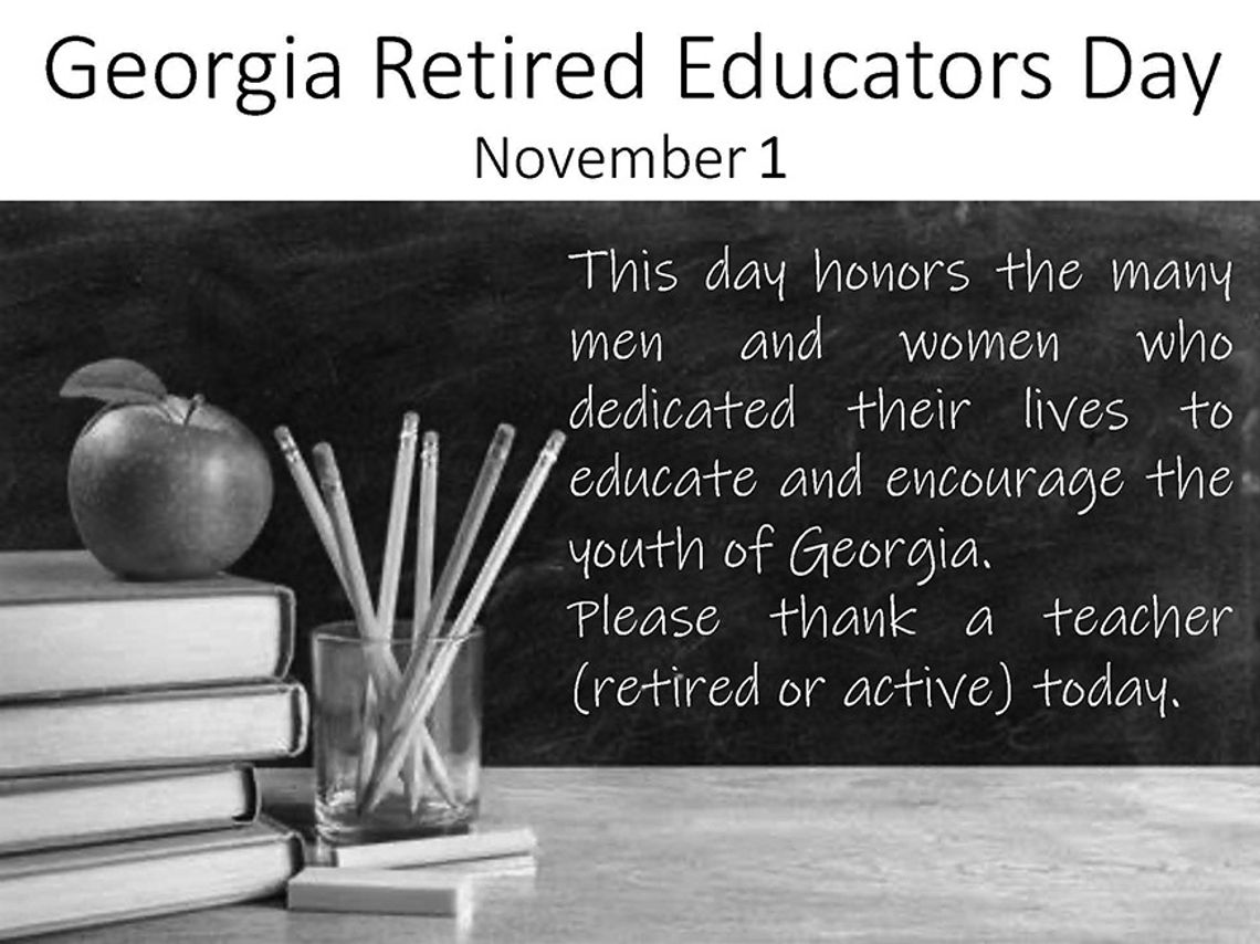 Thank you for recognizing the retired teachers Thank you for recognizing the retired teachers