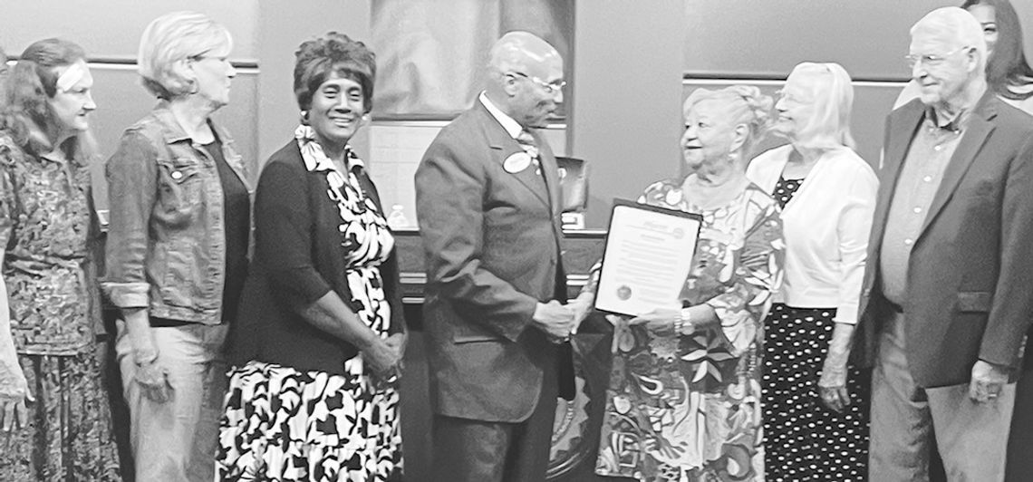 Ware REA receives proclamation