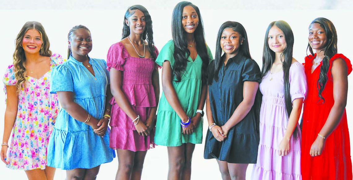 WCHS 2025 Senior homecoming court