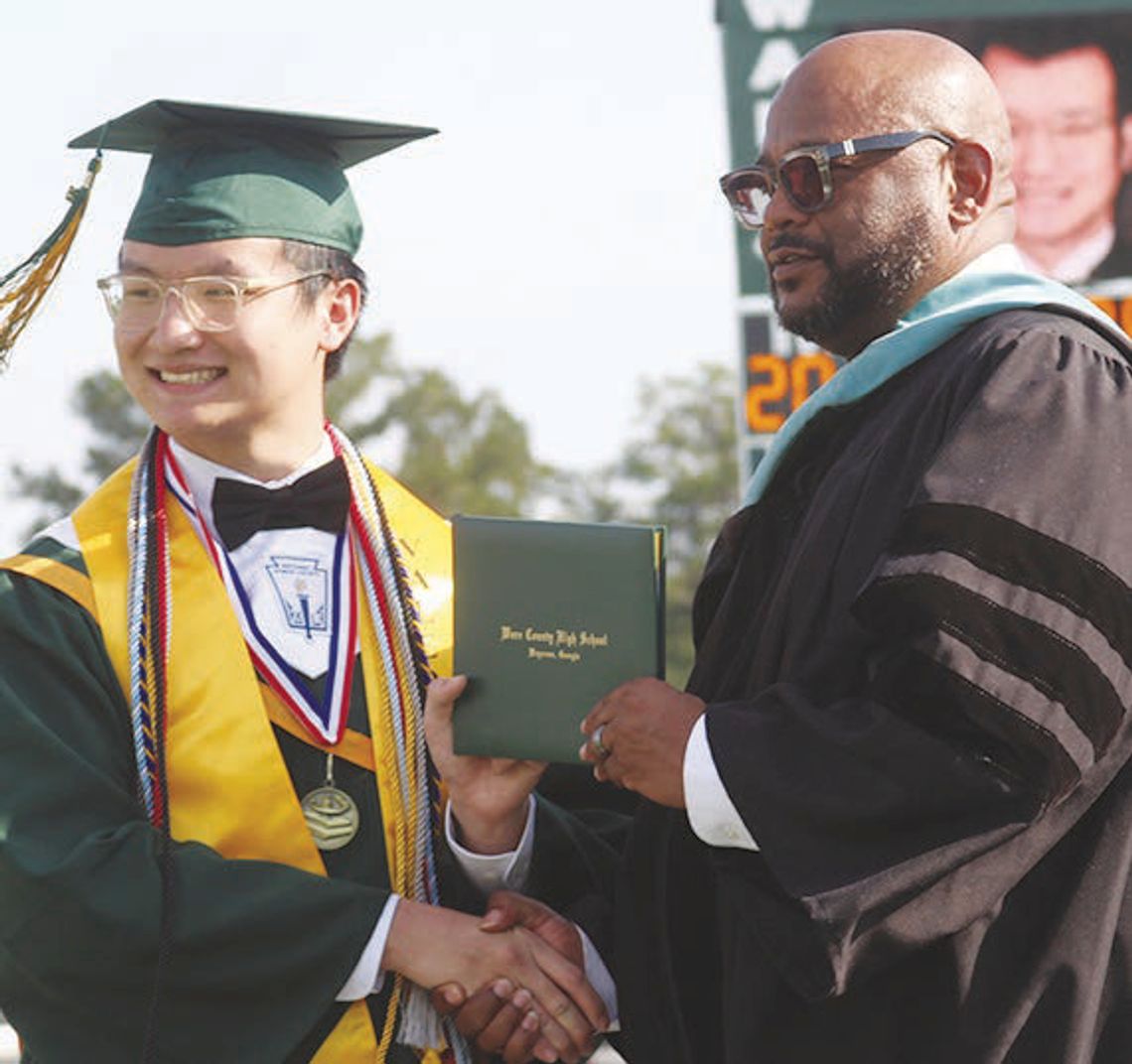 WCHS graduates 323 WCHS graduates 323