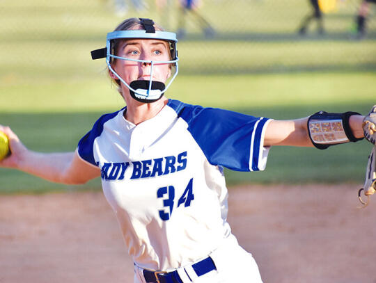 <p>Senior Kadence Godwin (pictured above) and Bella Delaney led the Lady Bear’s offense against Tattnall County Oct. 6.</p>