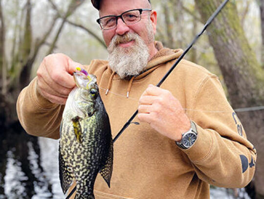 McGhin finds crappie