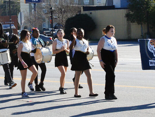 The Lee Street Music Academy students, under the direction of Dr. De’borah Brown, marched in this year’s parade.