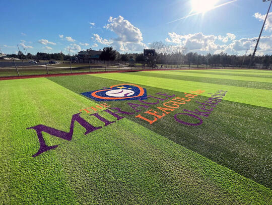 The ribbon cutting for the new field for the Miracle League of the Okefenokee will be held this Friday, Jan. 27, in Waycross.