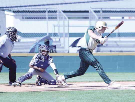 Lane Steedley, connecting for a run-scoring base hit in Tuesday’s Game 2 five-RBI outing against Bradwell Institute, hit a homer and drove in five more runs in Thursday’s rout. Steedley went 7-for-11 with 11 runs batted in in Ware County’s three-game sweep.