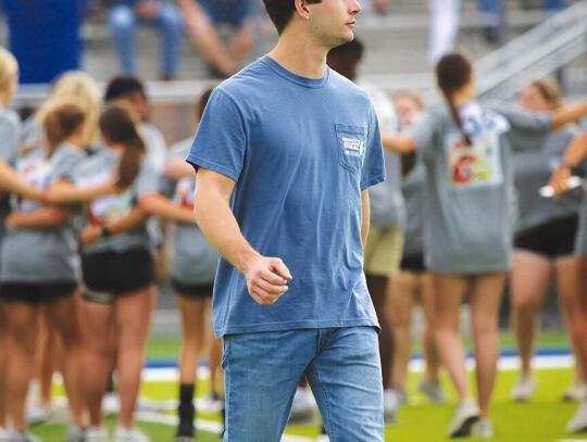 Steston Bennett IV during the recent powderpuff game held at Pierce County High School.