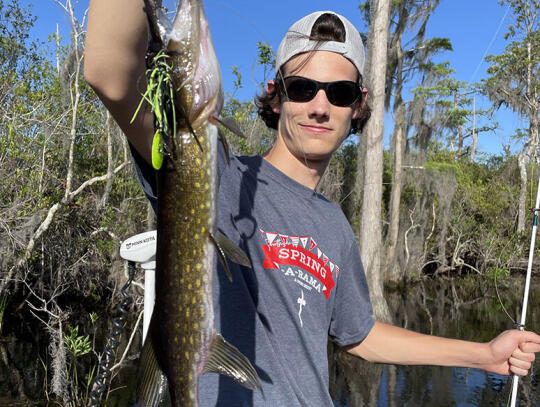 Mitchell catches jackfish